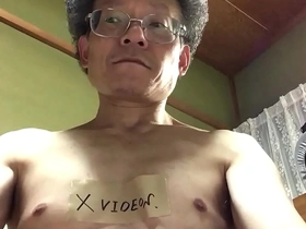 Gay Japanese guy solo pleasure experience