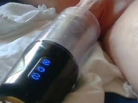 Gay amateurs solo pleasure journey with sex toys