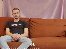 Straight Russians try out gay sex with rough anal sex and a hot cumshot.