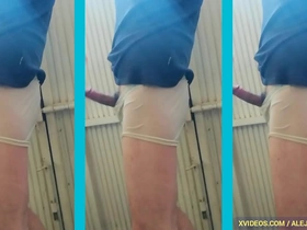 Gay fetish video with big dick and bulge worship