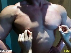 Enjoy the best muscle worship with our new hot model video.