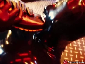 Yoshi Kawasaki in hardcore bondage and domination scene
