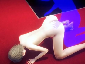 Cesar, a Japanese sissy, enjoys bareback sex and a messy ending in this Yaoi femboy porn.