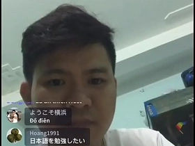 Japanese teacher masturbates in this gay porn video