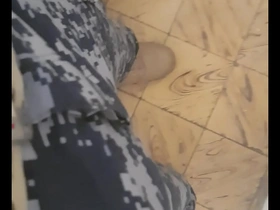 Gay Marine in Mexico in action