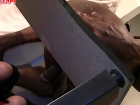 Straight guy tries anal fetish with BBC and gets ass worship