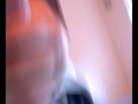 Young solo man pleasuring himself and ejaculating.