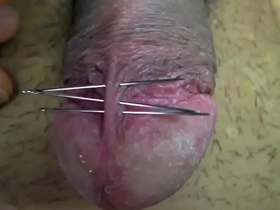 Japanese cock BDSM scene with a painful twist