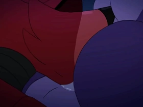 Furry and gay characters in Five Nights at Freddy’s porn video