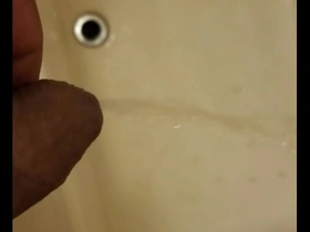Gay Japanese man pisses in a hot scene.