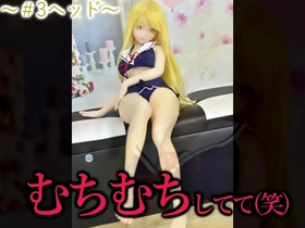 Solo boy with three love dolls in different shapes and sizes