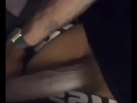 Bamboo reveals her big ass and gets blacked by an Asian stud.