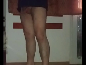Gay bisexual amateur likes it naked