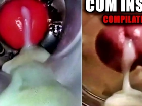 This is a compilation of gay porn with cum inside and inside cum.