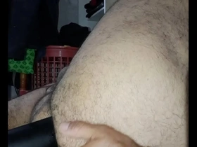 Gay masturbation and anal sex scenes with a gay amateur
