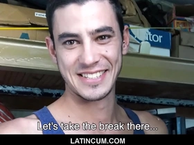 Young Latino gay guys suck and fuck for money.