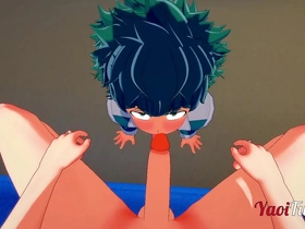 Midoriya and Uzumaki have a steamy affair in this Yaoi porn parody of Boku no Hero Academia.