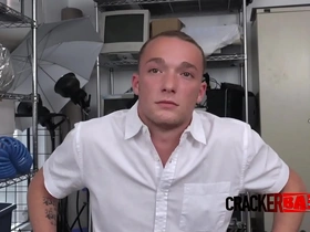 Russian gay man has rough anal sex with a horny agent in a casting scene.