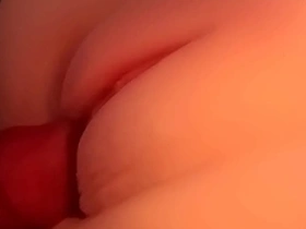 A stunning girl with a sexy pussy gets fucked closeup