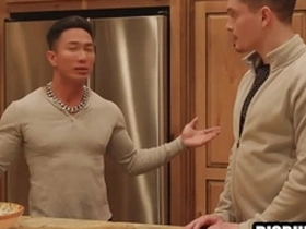 Hunk Jay Tee sucks and gets barebacked by JKab Ethan Dale in taboo encounter