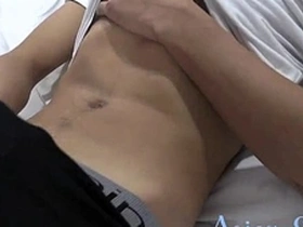 Asian Bonn is an emo boy and he masturbates.