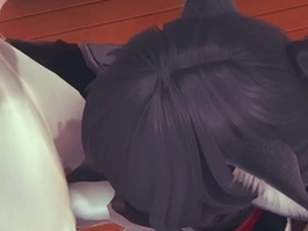 Furry Yaoi Genshin Impact: Zhonglis wild ride with a kinky cat lover