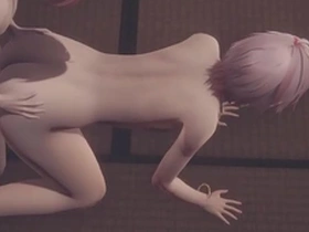 Japanese femboy gets a messy facial and anal creampie in this Yaoi porn video.